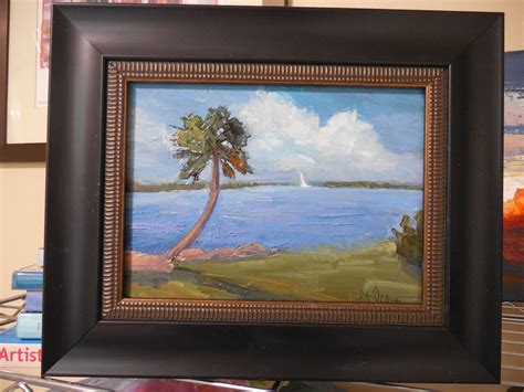 Contemporary Artists of Florida: Tropical Landscape Painting, Florida Art, Daily Painting, Small ...
