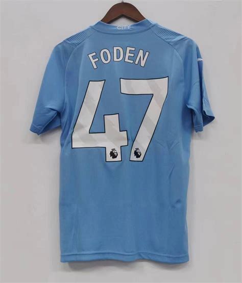 Phil Foden Manchester City Soccer Futbol home Jersey adult sizes ...