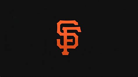 Download San Francisco Giants Logo In Dark Wallpaper | Wallpapers.com