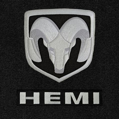 Ram Head 1500 Rebel Mopar Logo Floor Mats - Premium Upgrade