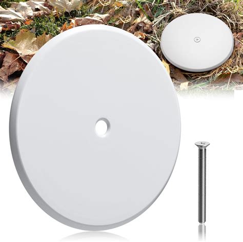 7 Inch Cleanout Cover, Decorative Cleanout Access Covers Plate, Round ...