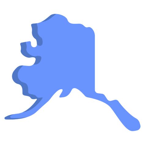 Alaska - Free maps and location icons