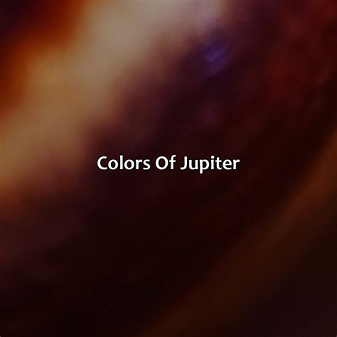 What Color Is Jupiter - colorscombo.com
