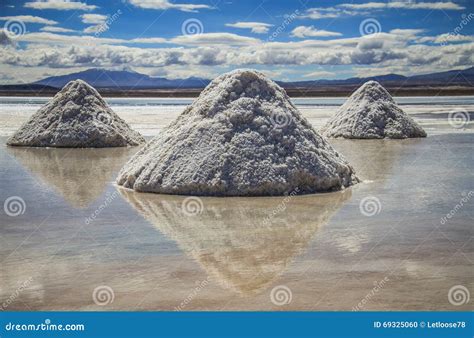 Salar De Uyuni, Uyuni Salt Flats, Altiplano, Bolivia Royalty-Free Stock ...
