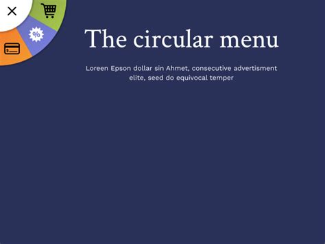 Image result for CSS Curved Menu