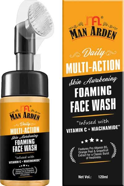 Buy MAN ARDEN DAILY MULTI-ACTION SKIN-AWAKEING FOAMING FACE WASH ...