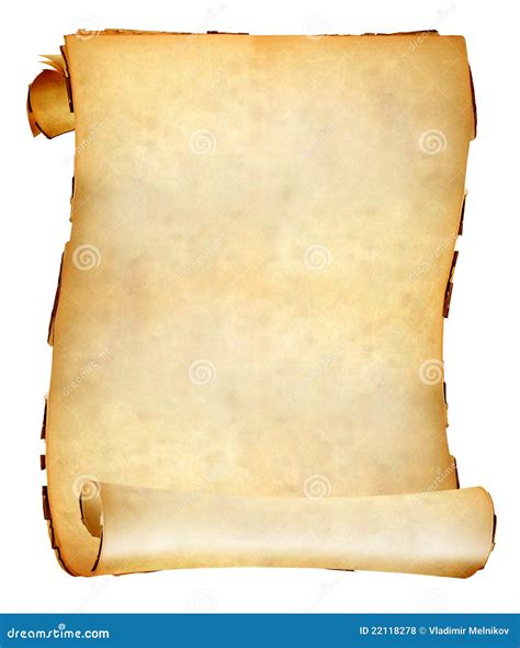 Old Paper Scroll Royalty Free Stock Photos - Image: 22118278