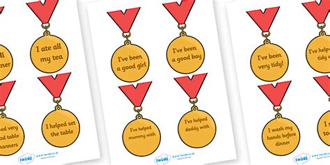 Award Medals (Home Use)