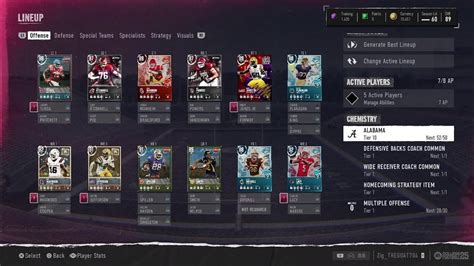 How To Make A Theme Team On College Ultimate Team - YouTube