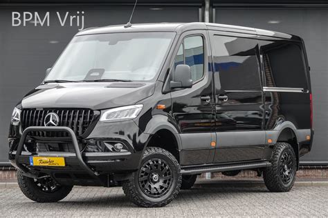 Mercedes-Benz Sprinter 4x4 319Cdi 190Pk 9G-tronic | L2H1 | 2x Schuifdeur | 4WD | AWD | Bullbar ...