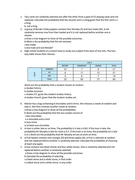 Probability Theory Questions 的图像结果