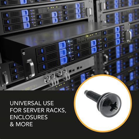 Kraftex 12-24 Rack Screws [50pk] – Rack Mount Screws with India | Ubuy