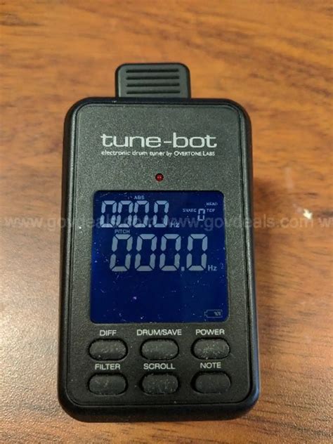 Tune-Bot Electronic drum tuner | GovDeals