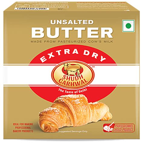 Buy SHUDH GARHWAL Extra Dry Butter - Unsalted Online at Best Price of ...