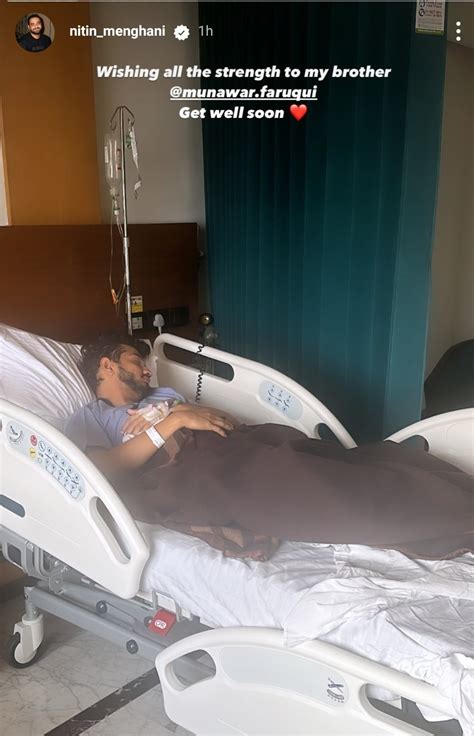 Munawar Faruqui Hospitalised; BB17 Winner's Photo From Hospital Bed ...
