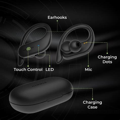 Hammer KO Sports Truly Wireless Bluetooth Earbuds Unisex