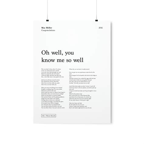 Congratulations - Mac Miller Poster - Etsy