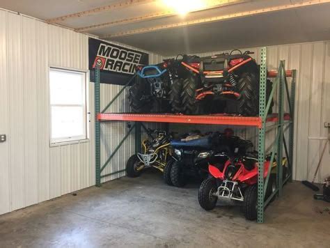 Image result for Snowmobile Stacking Storage