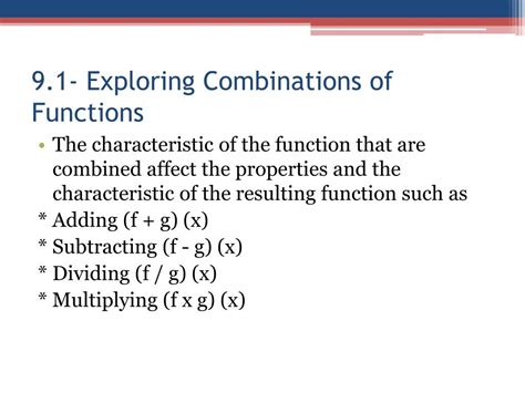 Image result for Combination of Functions Examples