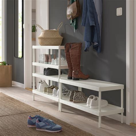 MACKAPÄR shoe rack, white, 78x32x40 cm (303/4x125/8x153/4") - IKEA