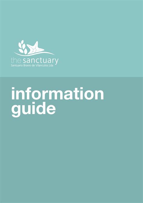 Sanctuary - The Sanctuary Information Guide