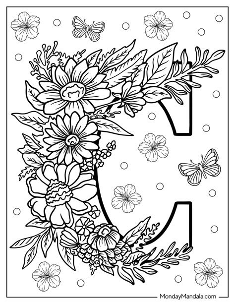 20 Letter C Coloring Pages (Free PDF Printables)