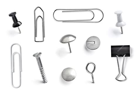 Image result for Push Pin Paper Clips