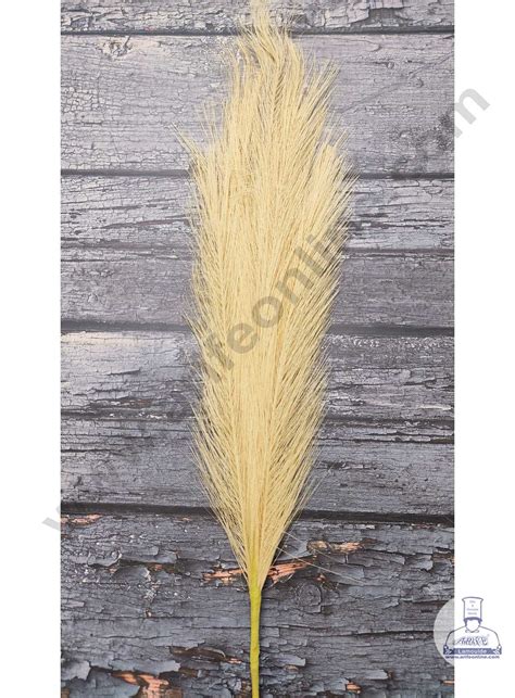 Cake Decor™ Light Brown Long Cloth Shrub Artificial Pampas Grass Flowe ...