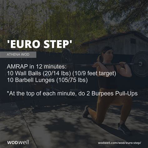 "Euro Step" Workout, ATHENA WOD | WODwell