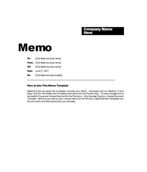 Image result for Basic Memo Format
