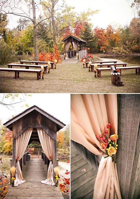 fall wedding ideas rustic