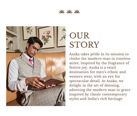 About Us | Mens Traditional Indian Ethnic Fashion - Asuka Couture