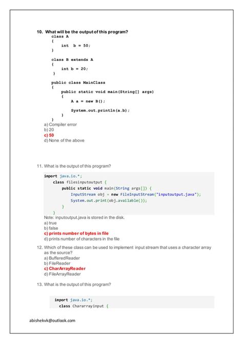 Java Multiple Choice Problems 的图像结果