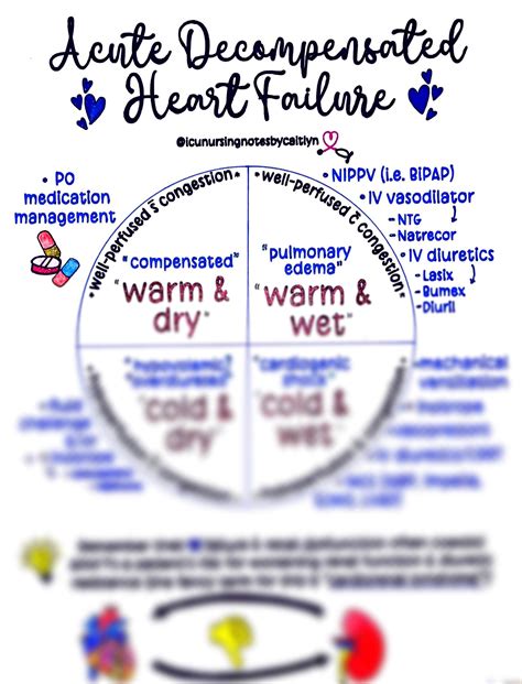 Types of Acute Decompensated Heart Failure - Etsy