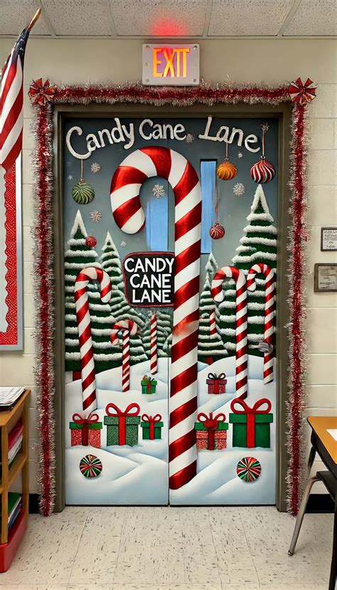 17+ Festive Christmas Classroom Door Decorating Ideas to Spread Holiday ...