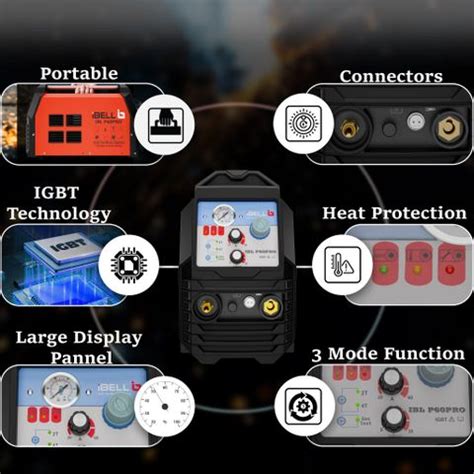 iBELL IBL P60 PRO Plasma Cutter,60A HF Pilot Arc Plasma Cutting Machine ...
