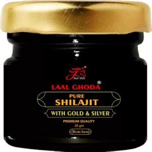 LAAL GHODA Himalayan shilajit liquid form, Pure Shilajit Resin 20 GM ...
