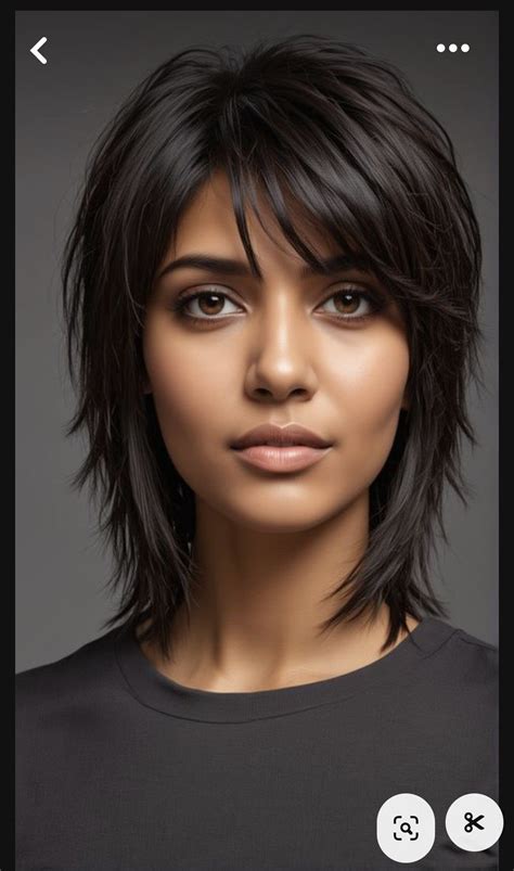 Medium Length Shag Haircut