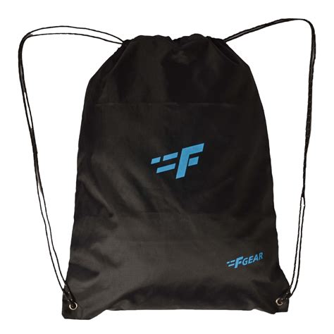 String V2 13L Black Drawstring Bag – FGEAR.in