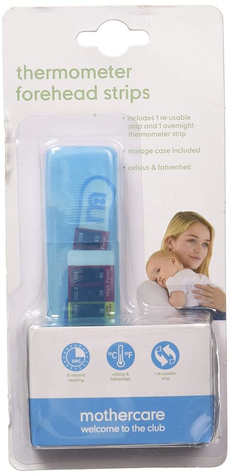 Buy Mothercare Forehead Thermometer Strips, Blue Online at Low Prices ...