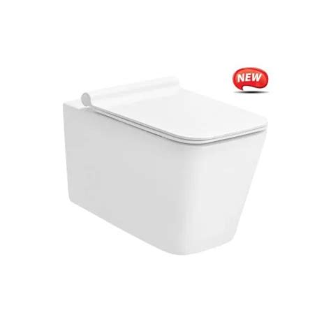 Cera CAPITOL Wall Hung Ewc with Duraplast Slim Seat Cover Snowwhite ...