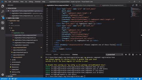 How to Create a Simple Registration Form Using Angular 的图像结果