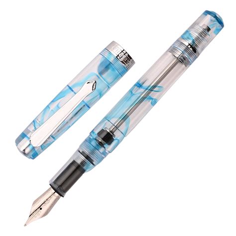 Nahvalur Original Plus Azureus Blue Fountain Pen|Shop Online |Nahvalur ...