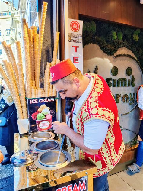 Turkish ice cream | Food on the Move