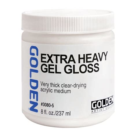 Golden Artist Colors 8 Oz Extra Heavy Gel Gloss : Amazon.in: Home & Kitchen