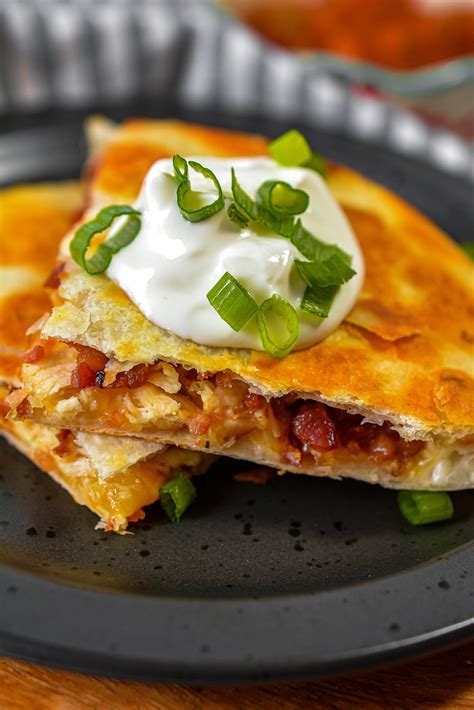 Bacon Ranch Chicken Quesadillas Calories at Norman Nelson blog