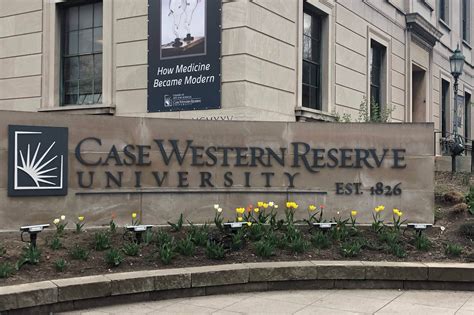 Download Case Western Reserve University Sign Front View Wallpaper ...