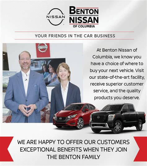 Why Buy From Benton Nissan?
