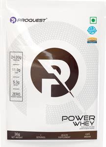 PROQUEST Power Whey Protein Concentrate | Per Serving - 24g Protein ...