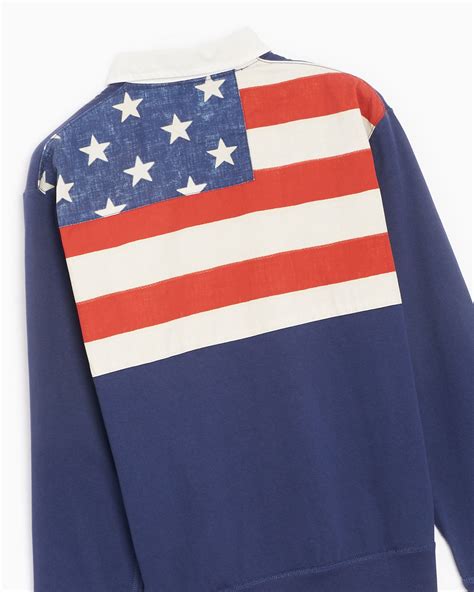 Polo Ralph Lauren Men's Rugby Polo Blue 710909600001| Buy Online at ...